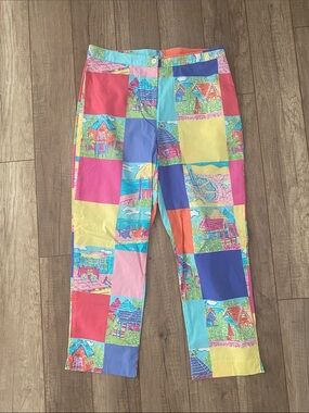 Lilly Pulitzer Patchwork Pants